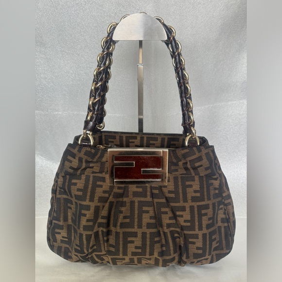 Authentic FENDI Mia Zucca Tote Bag - Picture 1 of 14